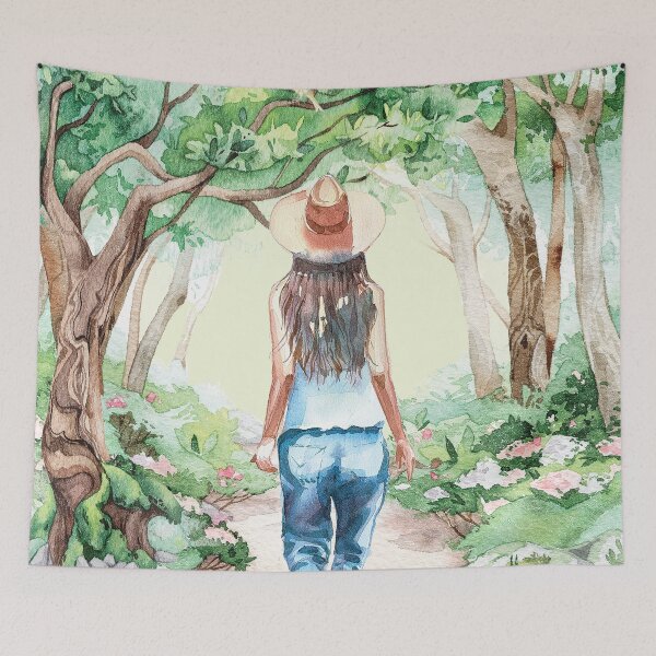Item preview, Forest nature walk designed and sold by ArtStyleAlice.