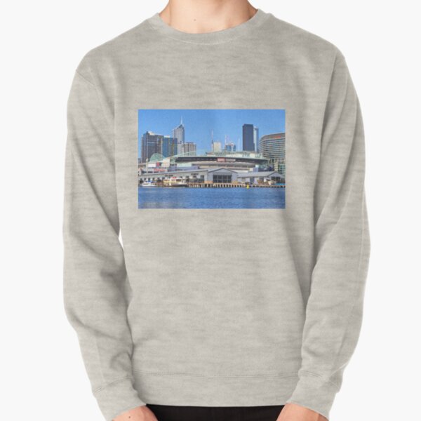 Docklands Harbour, Melbourne, Victoria, Australia Pullover Sweatshirt
