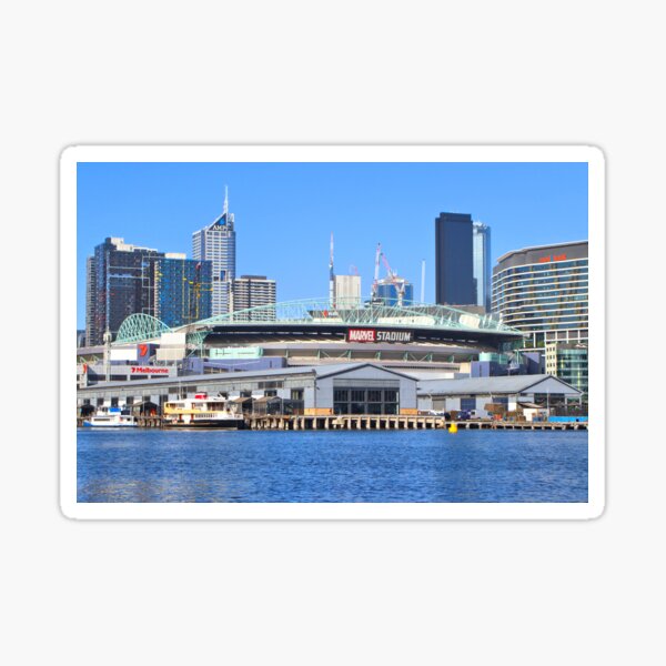 Docklands Harbour, Melbourne, Victoria, Australia Sticker