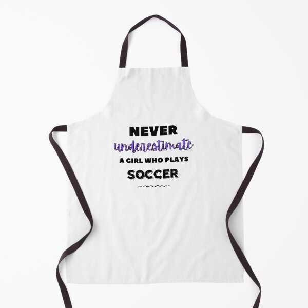 Item preview, Never underestimate a girl who plays soccer designed and sold by TheGreenGoat.