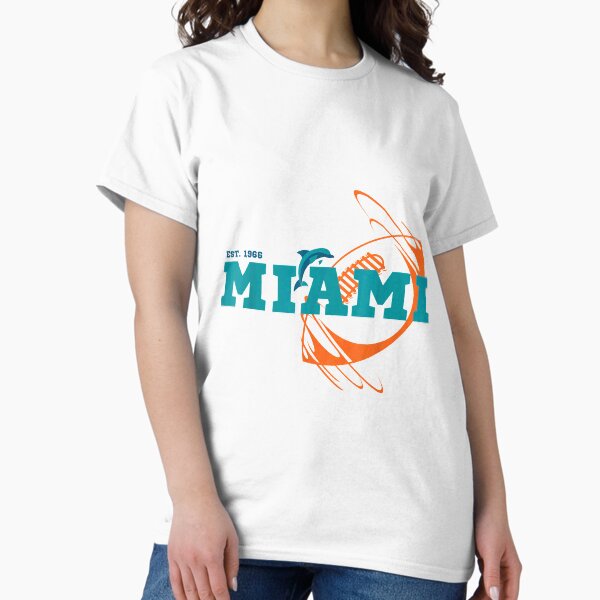 Artikel-Vorschau von Miami Est 1966 Sportmannschaft Neuheit Athletic Dolphin Geschenk, designt und verkauft von GomezJay.