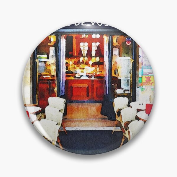 Item preview, Vintage Paris cafe designed and sold by BorneowithLove.