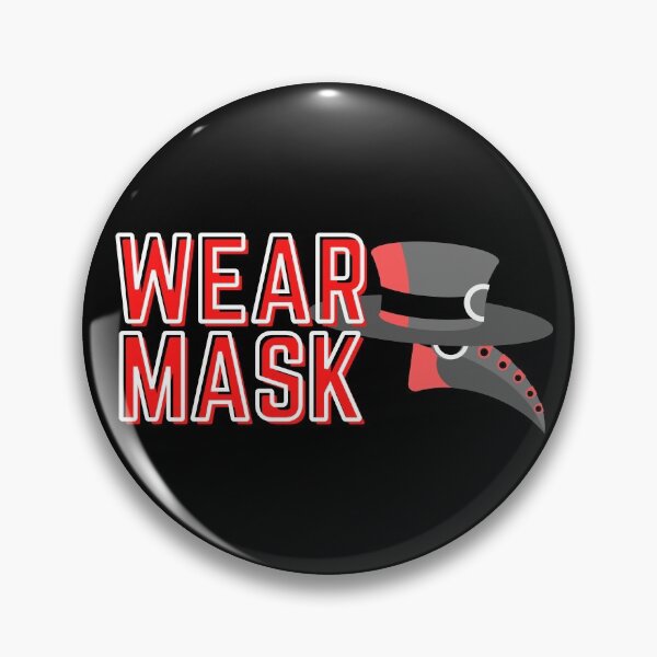 Item preview, Wear Mask Plague Doctor (Red1) designed and sold by DocTeen.