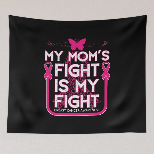 Item preview, My Mom's Fight Is My Fight breast cancer  designed and sold by ReichBourne.
