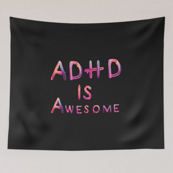 Item preview, Adhd is awesome designed and sold by Lakki-s.