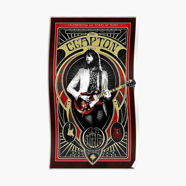 eric clapton 02 Poster