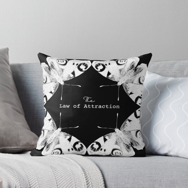 Item preview, The Law of Attraction Butterflies reflection Butterfly Black designed and sold by helloinnerbeing.