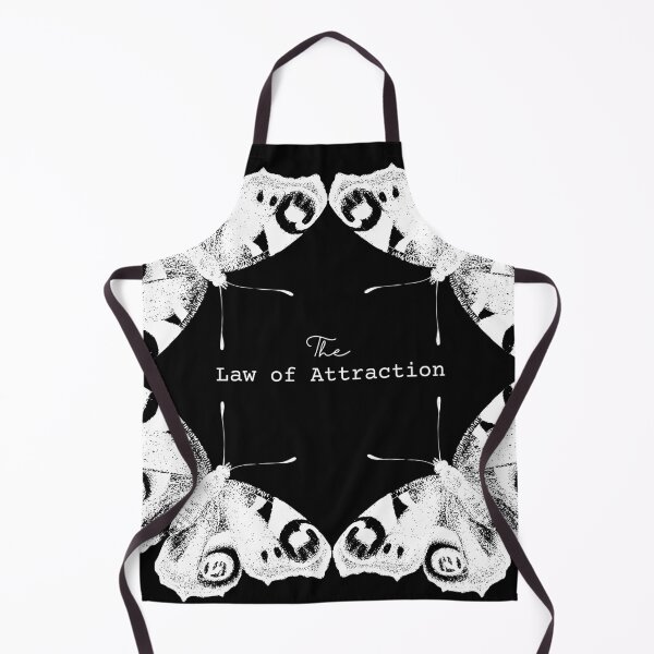 Item preview, The Law of Attraction Butterflies reflection Butterfly Black designed and sold by helloinnerbeing.