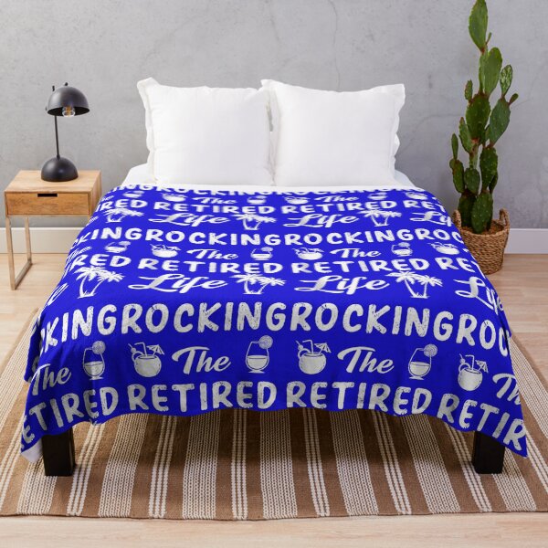 Item preview, Retirement 2021 Retro vintage Rocking The Retired Life Funny designed and sold by vickiknopp.