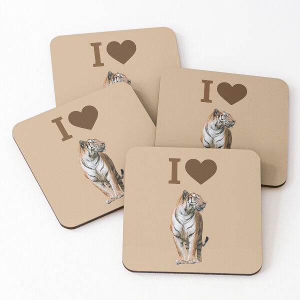 Item preview, I Love Tigers designed and sold by FilipeFerreira.
