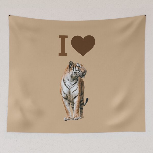 Item preview, I Love Tigers designed and sold by FilipeFerreira.