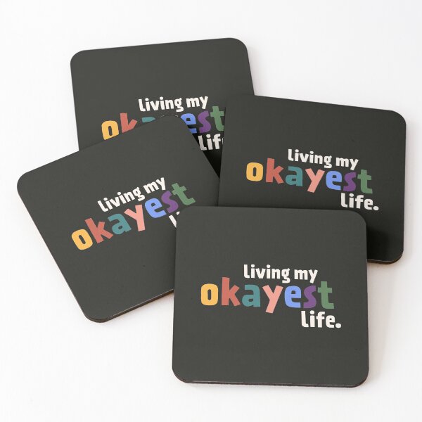 Item preview, Living My Okayest Life designed and sold by ShineCreative.