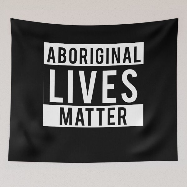 Item preview, Aboriginal Flag Aboriginal Lives Matter designed and sold by juarezmurray840.