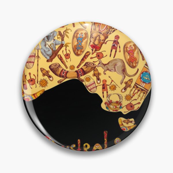 Item preview, Aboriginal Flag Aboriginal Map Australia designed and sold by juarezmurray840.