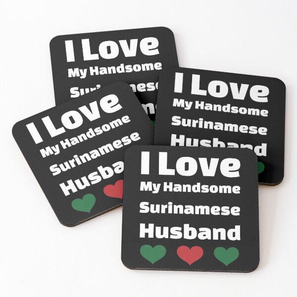 Item preview, I Love My Handsome Surinamese Husband - Suriname Husband designed and sold by DiceNLDesigns.
