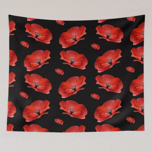 Aperçu de l'œuvre Coquelicots rouges créée et vendue par Felicity-K.