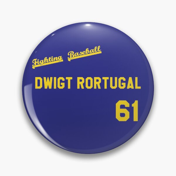 Item preview, Dwigt Rortugal "Baseball Jersey" Meme designed and sold by castnoshadow.