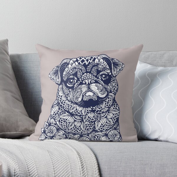 Mandala des Mops Dekokissen
