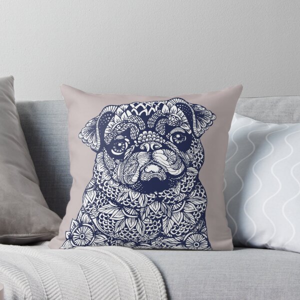 Item preview, Mandala de Pug designed and sold by Huebucket.