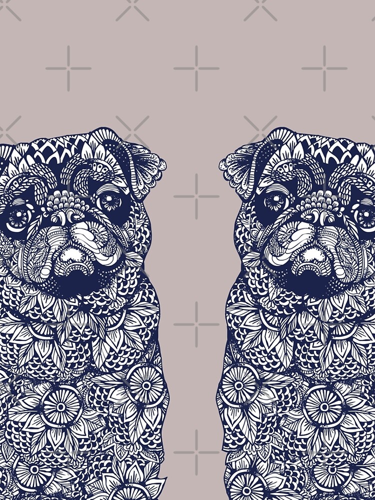 Mandala of Pug by Huebucket