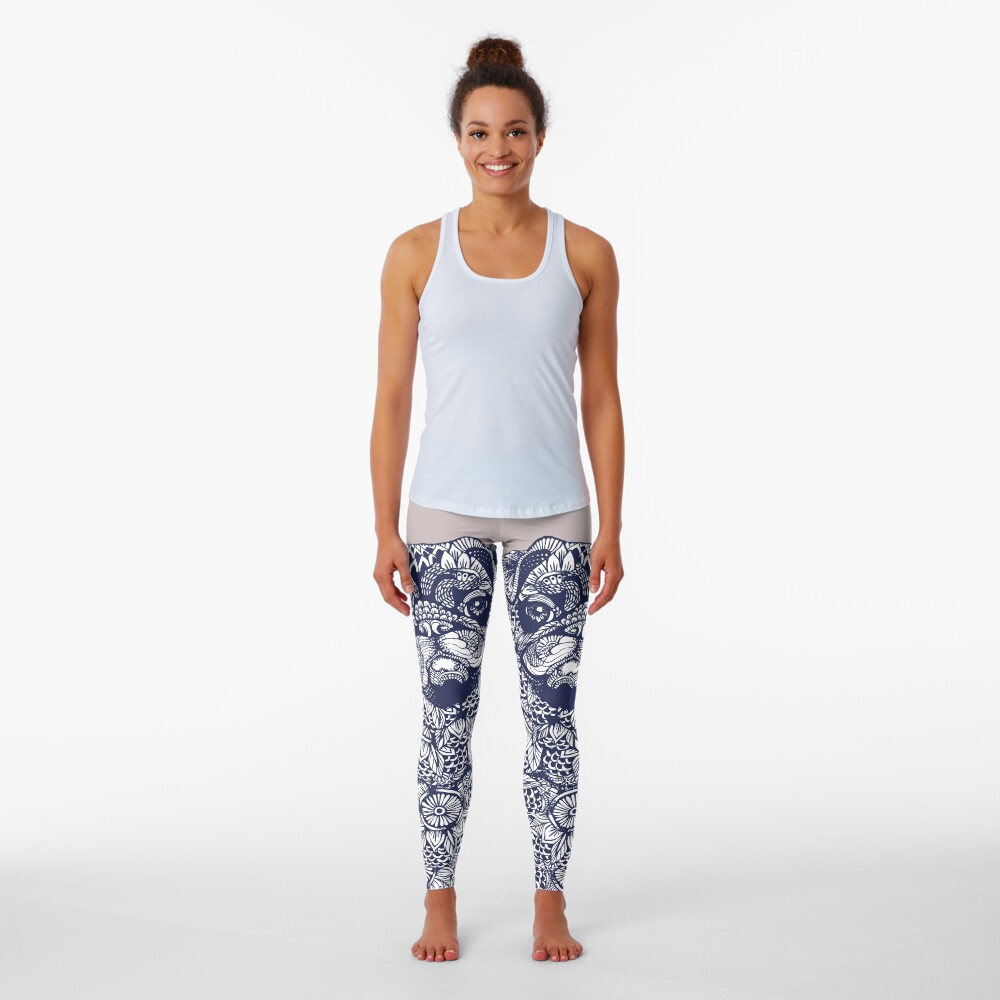 Mandala of Pug Leggings