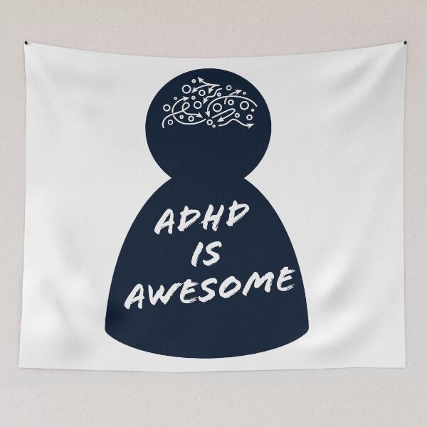 Item preview, adhd is awesome designed and sold by PCpallavi.