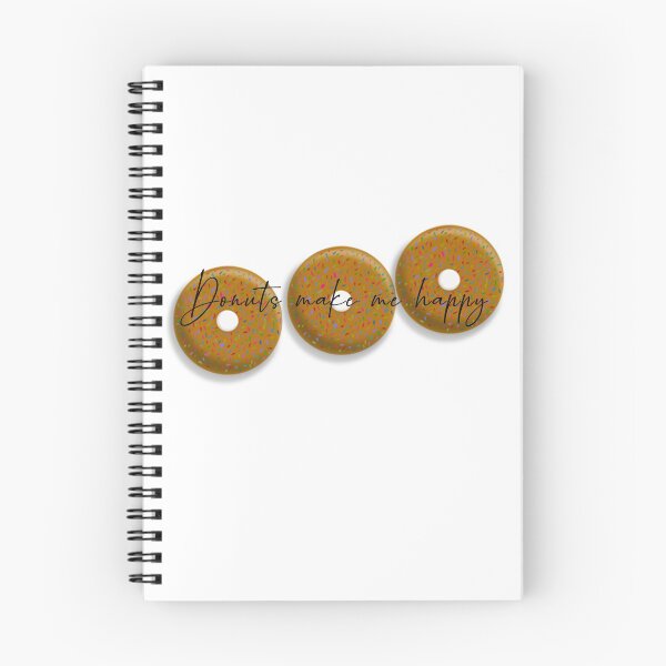Item preview, Donuts make me happy designed and sold by jillwbg.