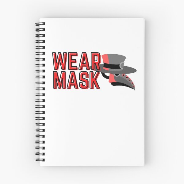 Item preview, Wear Mask Plague Doctor (Red) #2 designed and sold by DocTeen.
