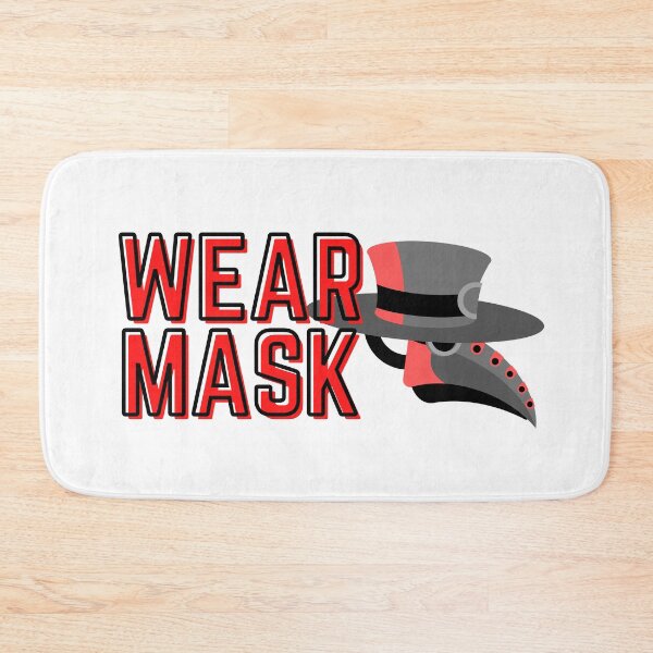 Item preview, Wear Mask Plague Doctor (Red) #2 designed and sold by DocTeen.