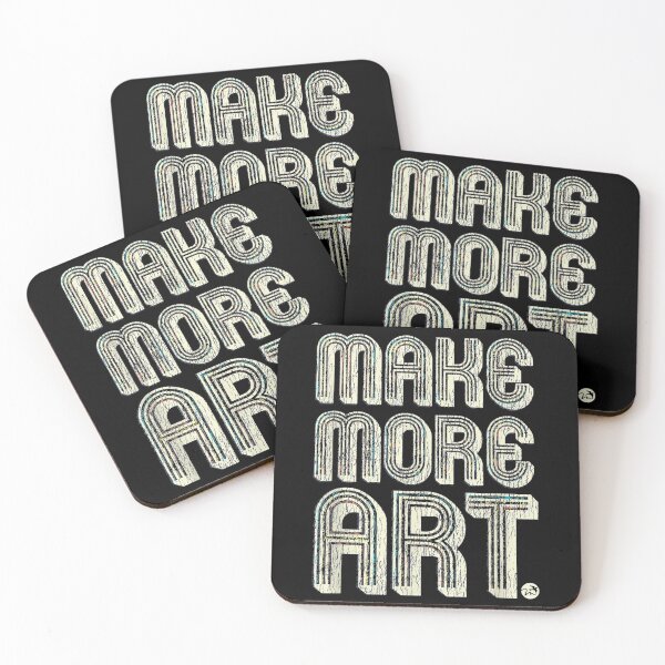 Item preview, MAKE MORE ART - Fashion Gifts for Makers and Artists designed and sold by vickiknopp.