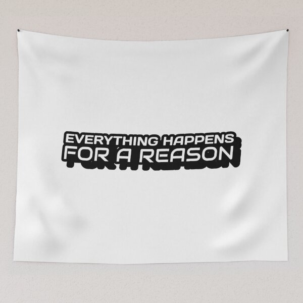Item preview, Everything Happens For A Reason designed and sold by YOYOCollection.