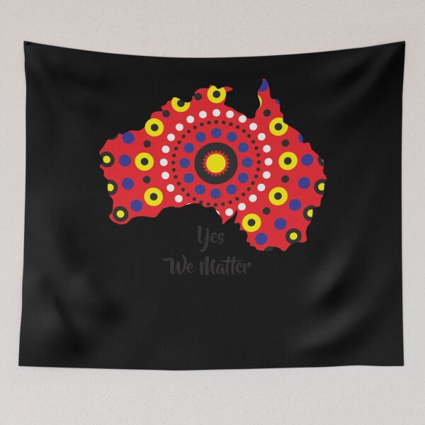 Item preview, Australian Aboriginal Art Map designed and sold by juarezmurray840.