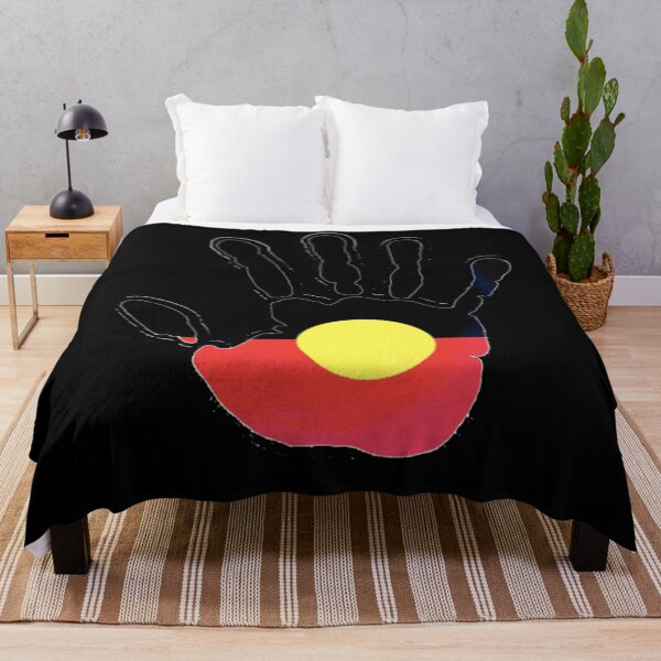 Item preview, Australian Aboriginal Flag designed and sold by juarezmurray840.