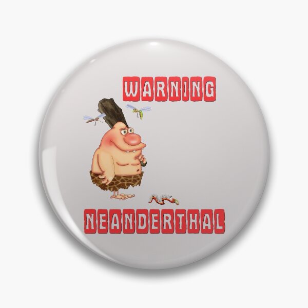 Item preview, Warning neanderthal designed and sold by Sergey Ilyin.