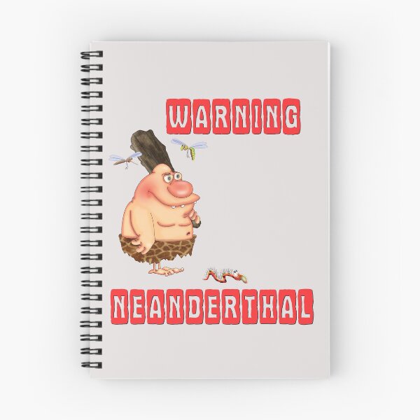 Item preview, Warning neanderthal designed and sold by Sergey Ilyin.