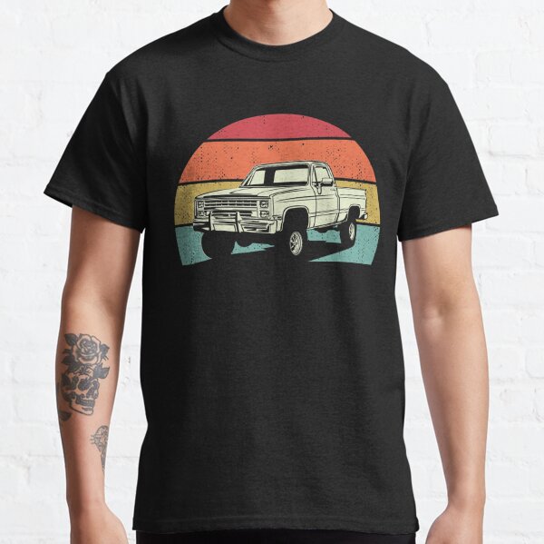 Classic Trucks Never Die Vintage Wagon T-shirt Design 