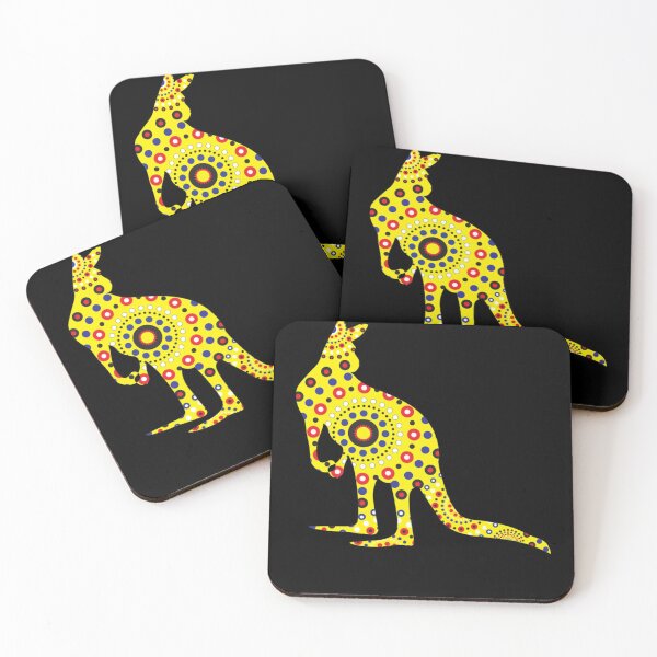 Item preview, Australian Aboriginal Kangaroo Souvenir designed and sold by juarezmurray840.