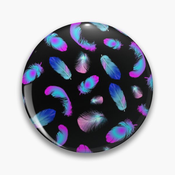 Item preview, BLUE PINK COLORED FEATHER designed and sold by samArtline.