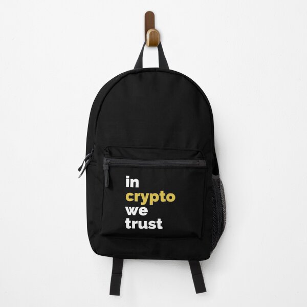 Item preview, In Crypto We Trust designed and sold by HobbyRoost.