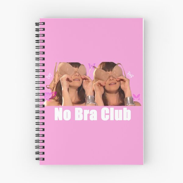 Item preview, No Bra Club (Pink) designed and sold by ShakiraMartz.