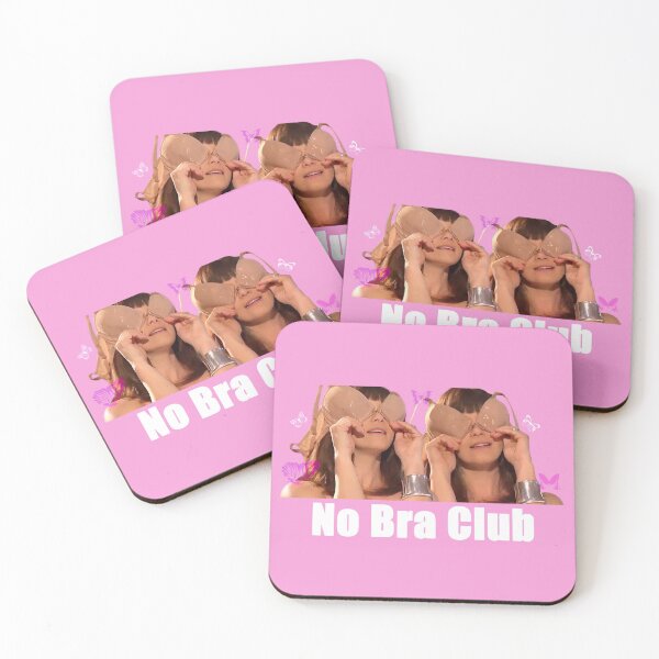 Item preview, No Bra Club (Pink) designed and sold by ShakiraMartz.