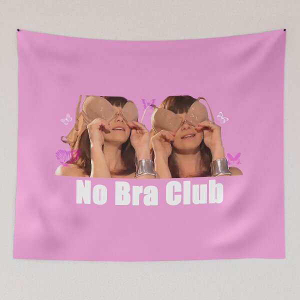 Item preview, No Bra Club (Pink) designed and sold by ShakiraMartz.