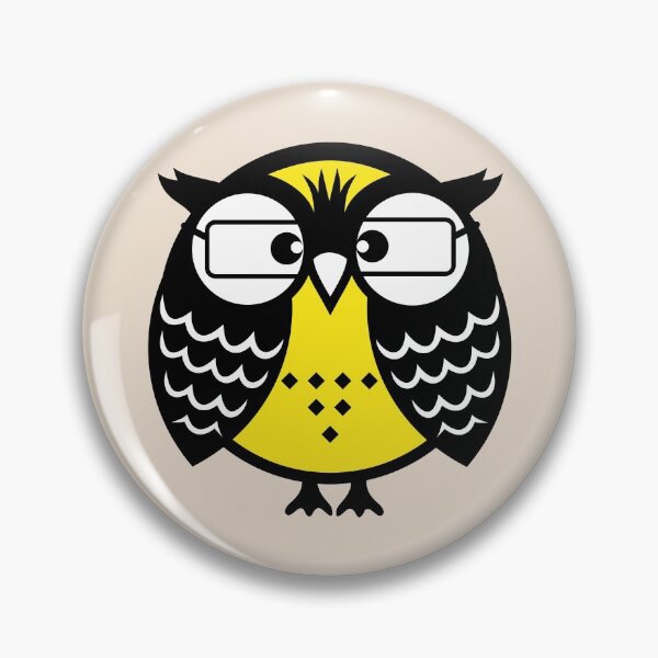 Item preview, Owl with glasses designed and sold by frail.