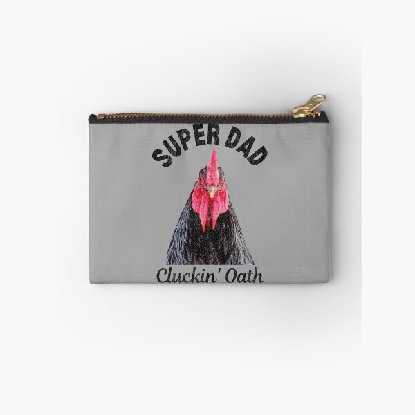 Item preview, Super Dad, Cluckin Oath. World's Best Dad, Vintage, Distressed Font and Rooster, textured and aged look. For all the awesome dads and awesome chicken dads. designed and sold by Orianah.