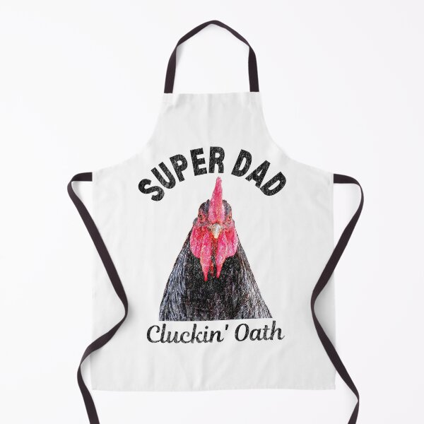 Item preview, Super Dad, Cluckin Oath. World's Best Dad, Vintage, Distressed Font and Rooster, textured and aged look. For all the awesome dads and awesome chicken dads. designed and sold by Orianah.