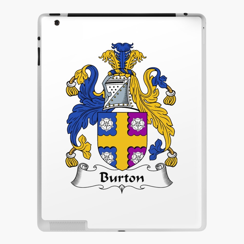 Burton Coat of Arms Burton Family Crest Photographic Print