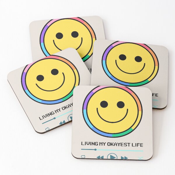 Item preview, Living my Okayest Life designed and sold by Bratak.