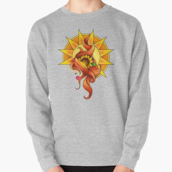 The Girl with Summer in her Hair Pullover Sweatshirt