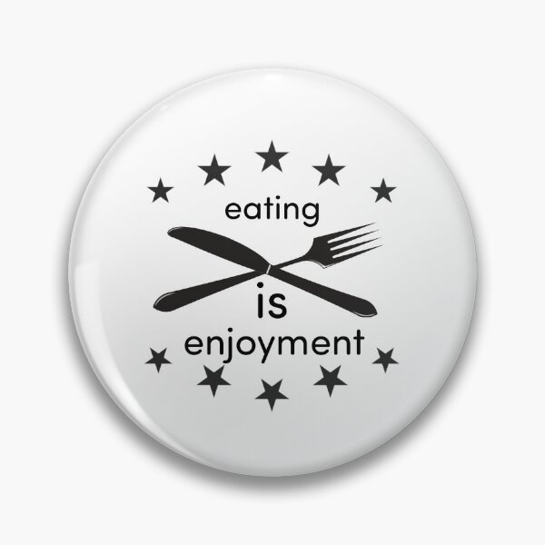 Artikelvorschau, eating is enjoyment T-Shirt entworfen und verkauft von Zsophie.