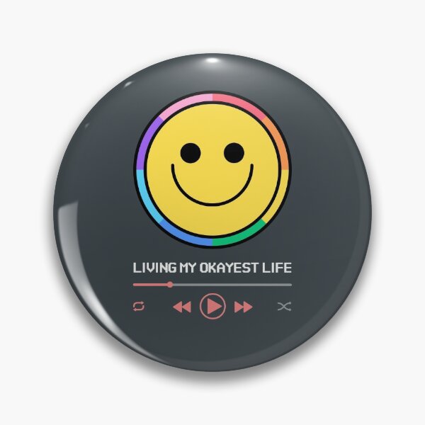 Item preview, Living my Okayest Life designed and sold by Bratak.